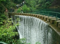 大奇山國家深林公園景區示意圖