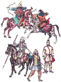 早期的貴霜帝國軍隊