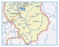 亞東縣下亞東鄉魯林及附近水系