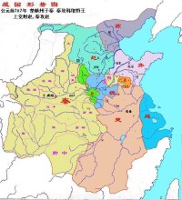 戰國後期趙國形勢圖