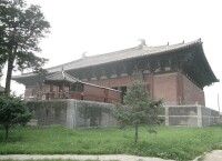 奉國寺大雄寶殿，建於遼開泰九年（1020年）