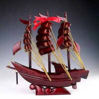 工藝美術—木雕船