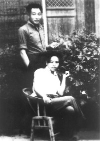 1947年夏，劉迪和李成芳在山西曲沃。