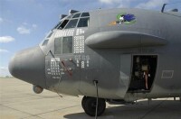 AC-130獲得的紅外影像