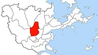 東湖鎮在連江縣的地理區位