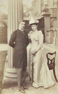 斐迪南王子和他的未婚妻，愛丁堡的瑪麗公主
