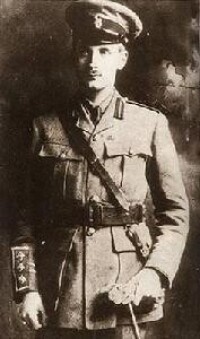 1916年1月赴西線作戰之前的蒙哥馬利
