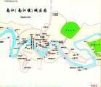 南江鎮城區地圖