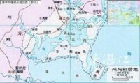 清末，法國強租“廣州灣”（今湛江)地圖