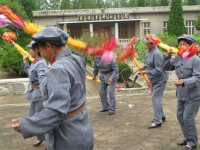 當地群眾表演