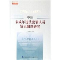 中國未成年違法犯罪人員矯正制度研究