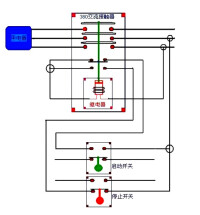 磁力啟動器示意圖