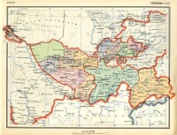 1928年的烏茲別克行政區劃
