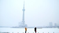 焦作廣播電視塔雪景