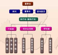 基金會部門設置