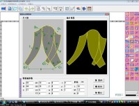 服裝CAD界面