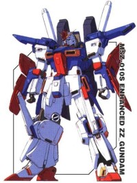  MSZ-010S Enhanced ZZ Gundam