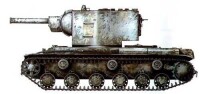 1941，42年版KV-2，使用MT-2炮塔