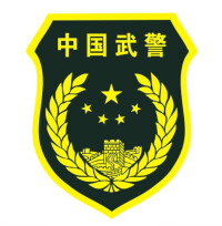 中國武警臂章警徽