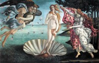 《維納斯的誕生》創作於義大利，文藝復興