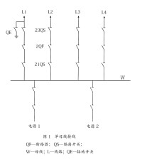 單母線接線