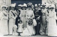 亞歷山德拉和弗里德里希·弗朗茨四世的婚禮照片