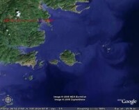 福瑤列島衛星照片