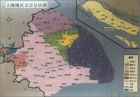 上海地區方言分區圖