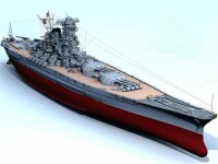大和級戰列艦3D模擬圖