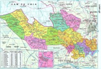 隆安省地圖
