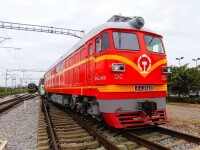 柳州鐵道職業技術學院的東風4B型2480號機車