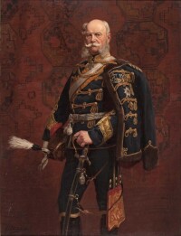德皇威廉一世畫像