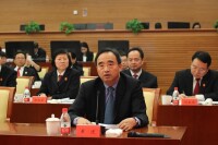 中國政法大學校長在最高人民法院出席合作會