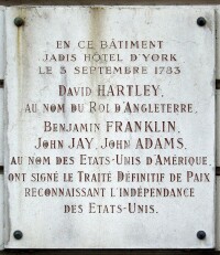 《條約》簽署的地方的，在雅各布大街56號，巴黎6號
