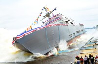 自由級瀕海戰鬥艦LCS-9下水