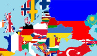 歐洲各國版圖及旗幟