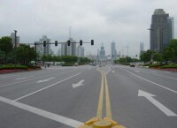 上海世紀大道風景