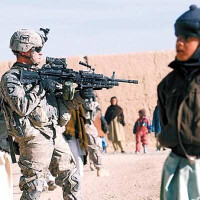 阿富汗戰爭中的一幕