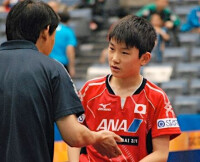 成為國際乒聯公開賽最年輕的八強選手