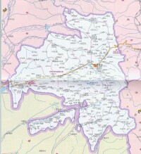隆德縣政區地圖