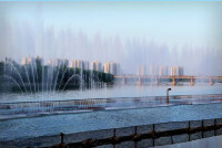 七里河新區音樂噴泉