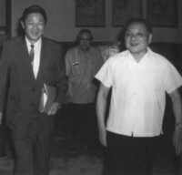 鄧小平會見香港中文大學校長馬臨（1982年5月）