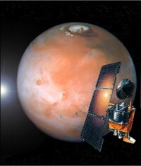 火星氣候探測者號模擬圖