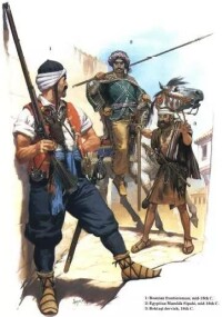 波斯尼亞的邊區火槍手與埃及的馬穆魯克騎兵