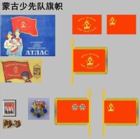 蘇赫巴托爾蒙古先鋒隊組織旗幟