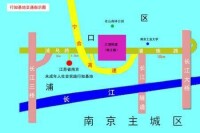 江浦街道地圖