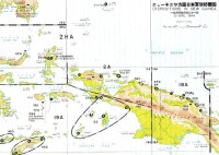 日軍在新幾內亞布陣(A表示軍D表示師團)