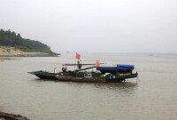 皖河匯入長江的皖河口