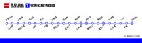 西安地鐵1號線線路圖