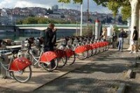 里昂公共自行車（感謝原圖作者）